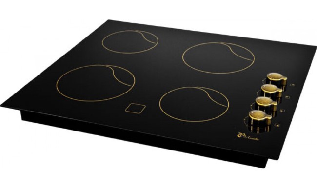 Встраиваемая электрическая варочная панель Лысьва ПЭВ 40С черный/бронза
