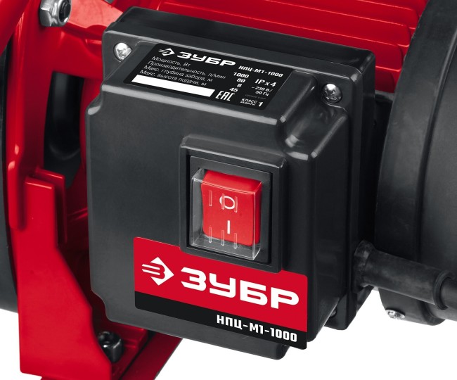 Насос поверхностный Зубр НПЦ-М1-1000