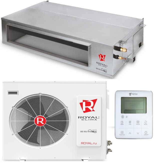 Канальная сплит-система Royal Clima ES-D 24HWN/ES-E 24HN