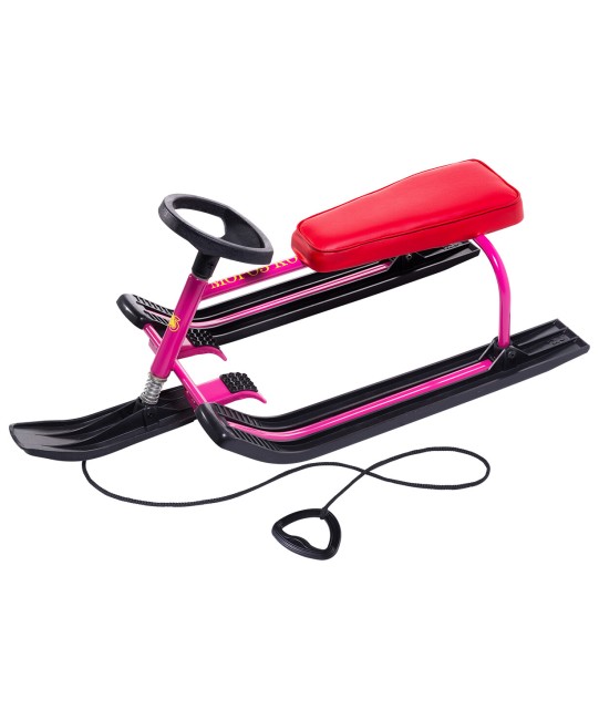 Снегокат Морозко розовый