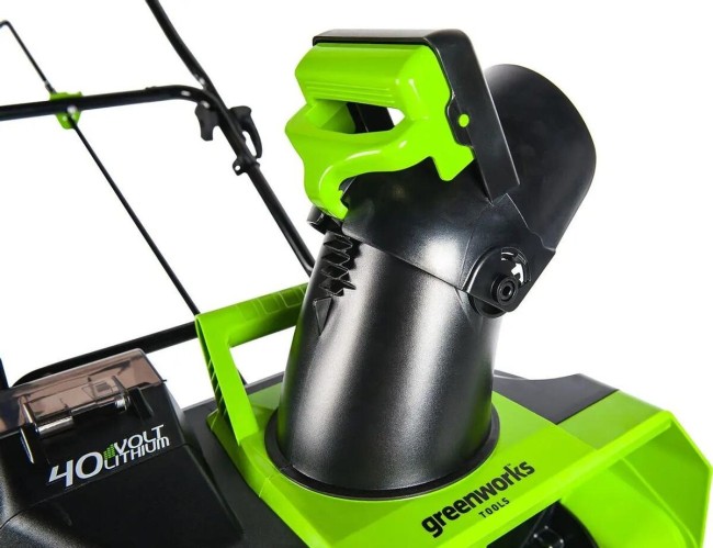 Снегоуборщик аккумуляторный GreenWorks GD40ST (2600007) Снегоуборщик аккумуляторный GreenWorks GD40ST (2600007)