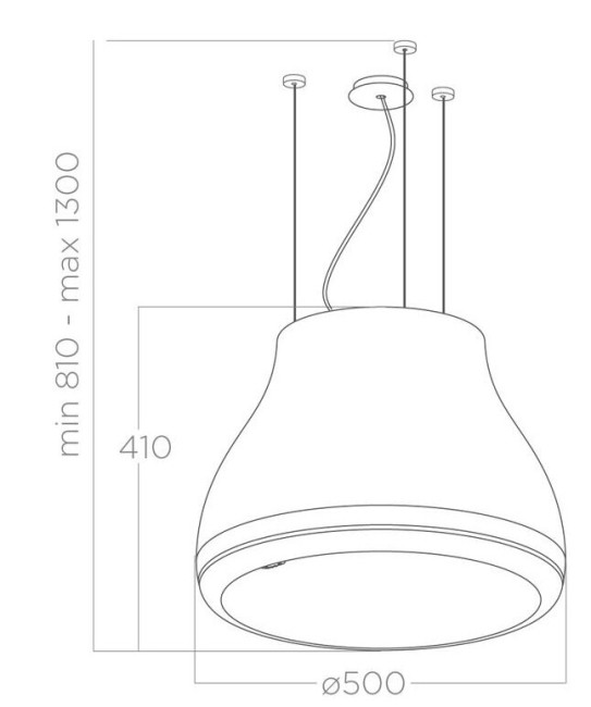 Островная вытяжка Elica Shining Peltrox/F/50 Островная вытяжка Elica Shining Peltrox/F/50