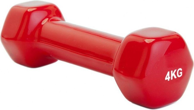 Набор гантелей Bradex SF0869 4 кг красный Набор гантелей Bradex SF0869 4 кг красный
