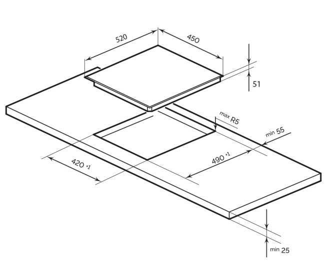 Встраиваемая индукционная варочная панель Thomson HI20-3E02 Встраиваемая индукционная варочная панель Thomson HI20-3E02