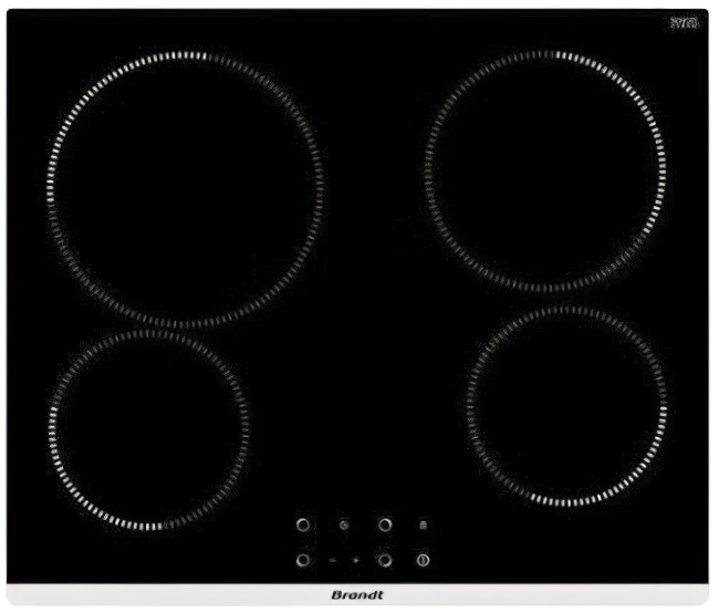 Встраиваемая электрическая варочная панель Brandt BPV1641B Встраиваемая электрическая варочная панель Brandt BPV1641B