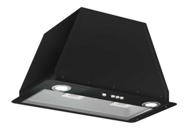 Встраиваемая вытяжка Elikor Врезной блок 52П-650-Э3Д черный/черный