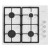 Встраиваемая газовая варочная панель Simfer H60Q40W416 Встраиваемая газовая варочная панель Simfer H60Q40W416