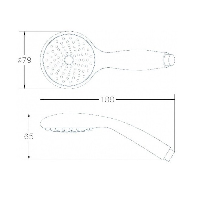 Душевой гарнитур Aquanet CET1 хром (AF000-06C)
