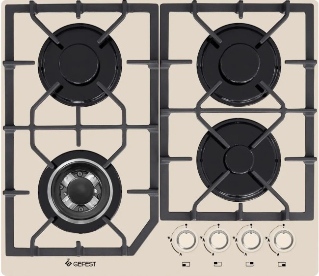 Встраиваемая газовая варочная панель Gefest ПВГ 2232-01 B81