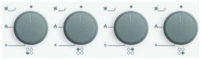 Встраиваемая газовая варочная панель Simfer H60N40W412