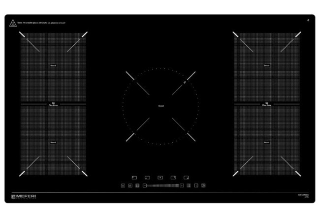 Встраиваемая индукционная варочная панель Meferi MIH905BK Ultra