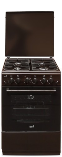 Газовая плита Cezaris ПГ 3200-08 коричневый Газовая плита Cezaris ПГ 3200-08 коричневый