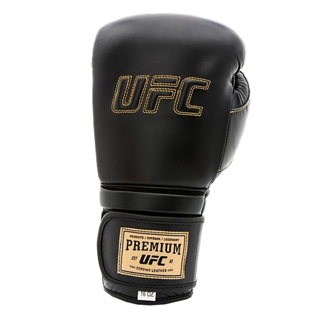 Тренировочные перчатки на липучке UFC 18 унций (UHK-75051)