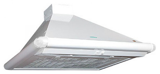 Каминная вытяжка Elikor Сатурн 60 белый/белый/белый