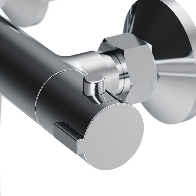 Смеситель термостатический для душа Damixa Jupiter 776000000 Смеситель термостатический для душа Damixa Jupiter 776000000
