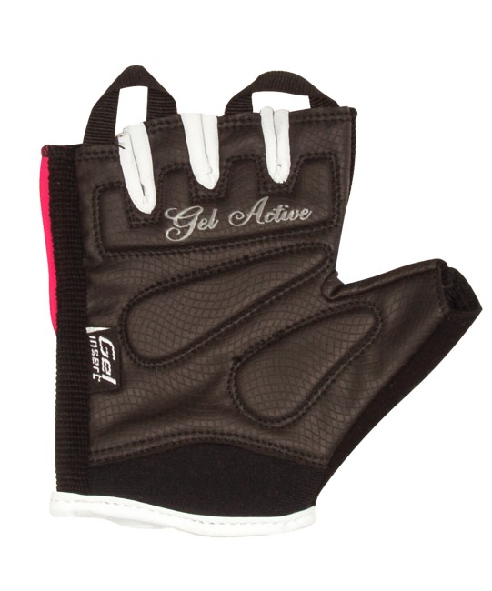 Перчатки для фитнеса Starfit SU-111 черный/белый/розовый M Перчатки для фитнеса Starfit SU-111 черный/белый/розовый M