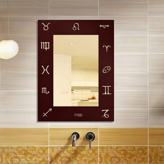 Зеркало Dubiel Vitrum Lustro S N8B 455x605 коричневый Зеркало Dubiel Vitrum Lustro S N8B 455x605 коричневый