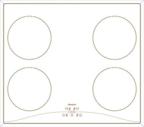 Встраиваемая электрическая варочная панель Rainford RBН 7604 BR white