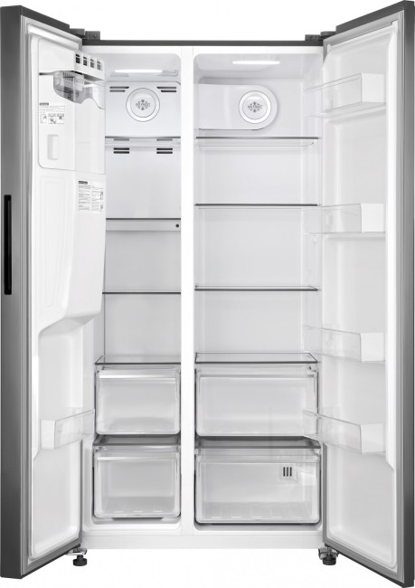 Холодильник Weissgauff WSBS 695 NFX Inverter Ice Maker