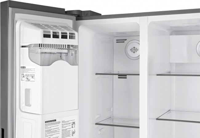 Холодильник Weissgauff WSBS 695 NFX Inverter Ice Maker