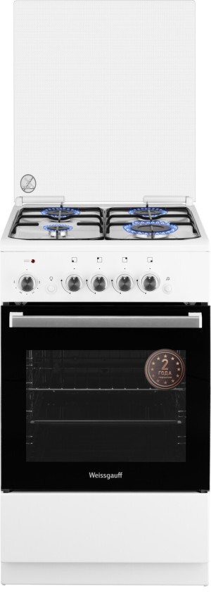 Комбинированная плита Weissgauff WCS K2K02 WS Комбинированная плита Weissgauff WCS K2K02 WS
