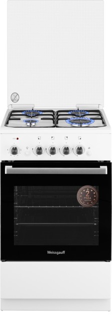 Комбинированная плита Weissgauff WCS K2K02 WS Комбинированная плита Weissgauff WCS K2K02 WS