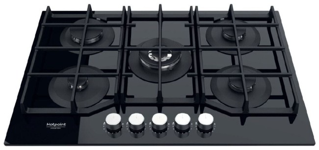 Встраиваемая газовая варочная панель Hotpoint-Ariston HAGS 72F/BK