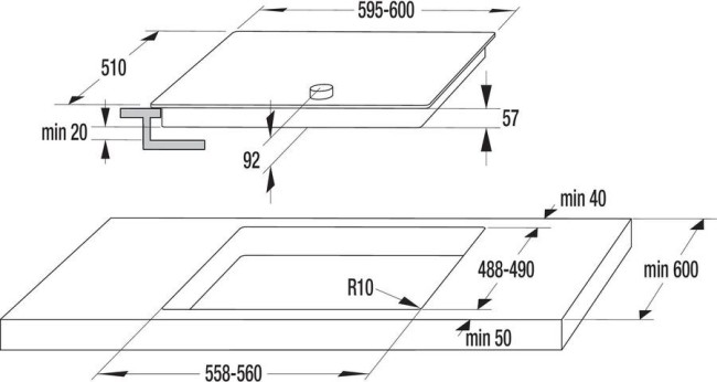 Встраиваемая индукционная варочная панель Gorenje IK 640 CLI