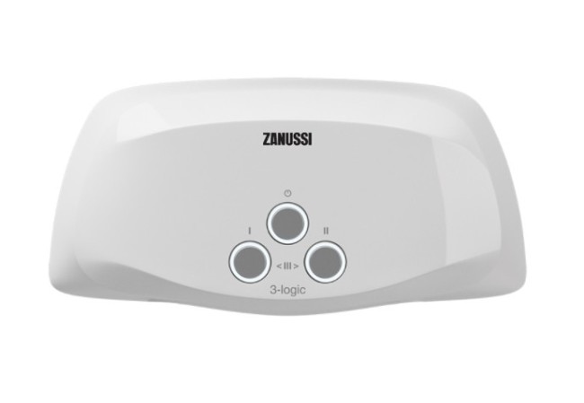 Водонагреватель проточный Zanussi 3-logic 3,5 TS (душ+кран)