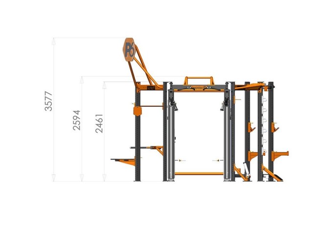 Комплекс функционального тренинга AeroFit Inotec P6 TOP PLUS Комплекс функционального тренинга AeroFit Inotec P6 TOP PLUS