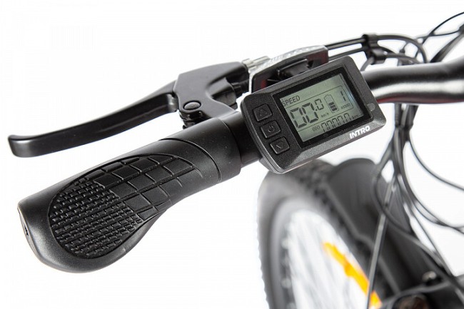 Велогибрид Eltreco Intro Sport черный/синий-2683 Велогибрид Eltreco Intro Sport черный/синий-2683