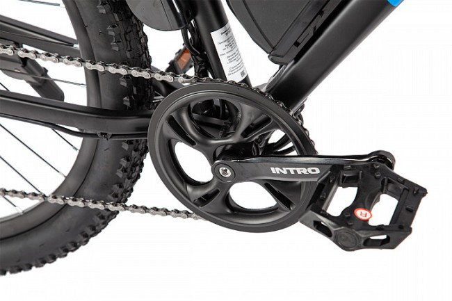 Велогибрид Eltreco Intro Sport черный/синий-2683 Велогибрид Eltreco Intro Sport черный/синий-2683