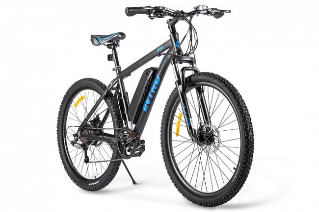 Велогибрид Eltreco Intro Sport черный/синий-2683 Велогибрид Eltreco Intro Sport черный/синий-2683