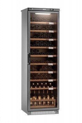 Винный шкаф Pozis ШВ-120 серебристый