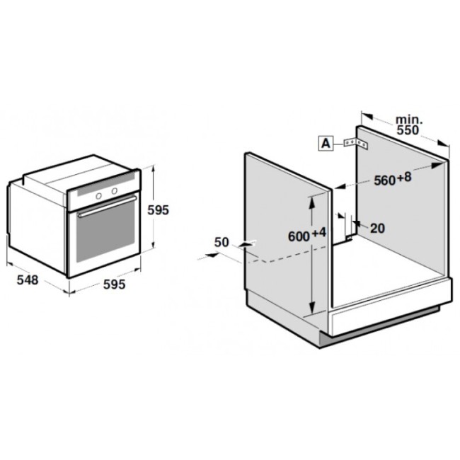 Встраиваемый электрический духовой шкаф Neff B14M42N5