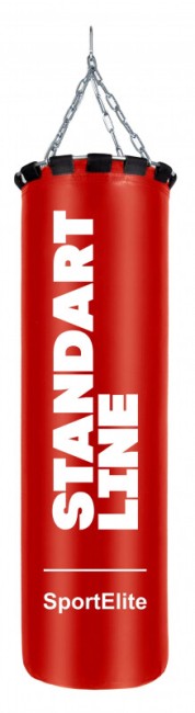 Боксерский мешок SportElite Standart Line SL-15R красный
