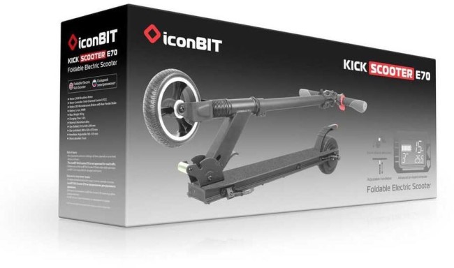 Электросамокат IconBit Kick Scooter E70 IK-2002K Электросамокат IconBit Kick Scooter E70 IK-2002K