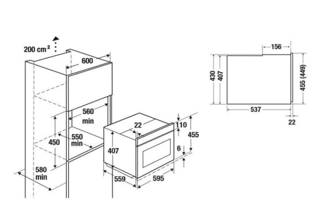 Встраиваемый электрический духовой шкаф Kuppersbusch CBP 6550.0 S1