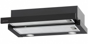 Встраиваемая вытяжка Krona Kamilla T 600 Black (1 мотор) Встраиваемая вытяжка Krona Kamilla T 600 Black (1 мотор)