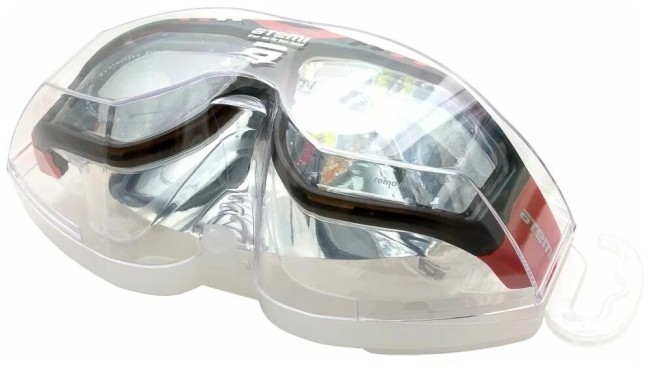 Очки-полумаска для плавания Atemi Z502 силикон (черн/оранж) Очки-полумаска для плавания Atemi Z502 силикон (черн/оранж)