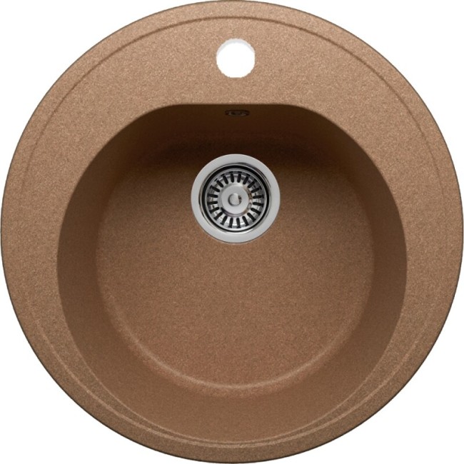 Кухонная мойка Polygran F-08-307 терракот Кухонная мойка Polygran F-08-307 терракот
