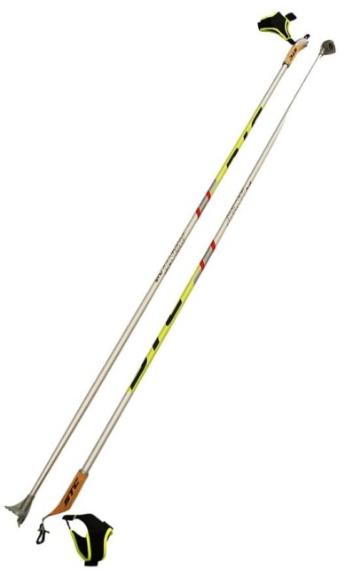 Лыжные палки STC Avanti деколь серебро 100% углеволокно (STC 175) Лыжные палки STC Avanti деколь серебро 100% углеволокно (STC 175)