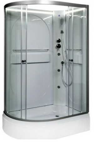 Душевая кабина Deto L620R N LED с гидромассажем