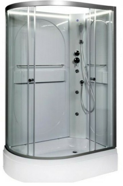 Душевая кабина Deto L620R N LED с гидромассажем
