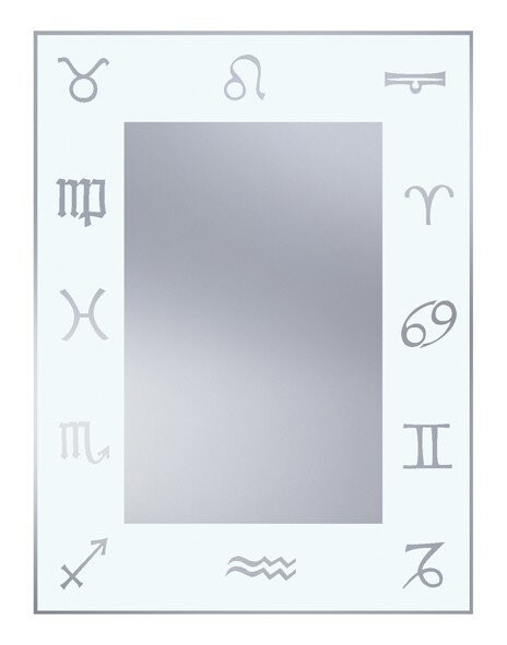 Зеркало Dubiel Vitrum Lustro S N8BI 455x605 белый Зеркало Dubiel Vitrum Lustro S N8BI 455x605 белый