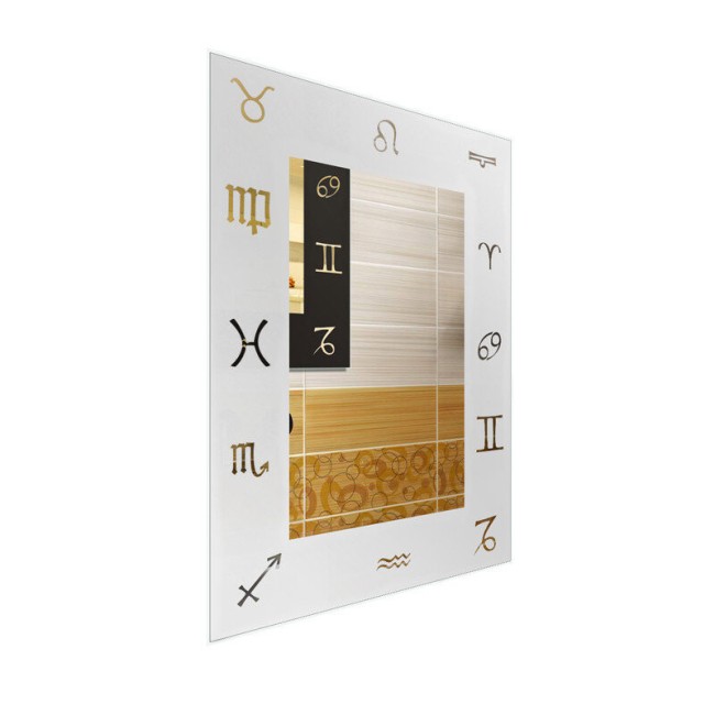 Зеркало Dubiel Vitrum Lustro S N8BI 455x605 белый Зеркало Dubiel Vitrum Lustro S N8BI 455x605 белый