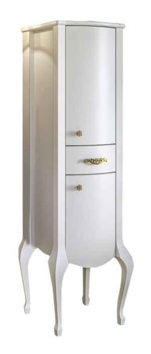 Шкаф-пенал Timo Ellen Plus M-VR bianco левый