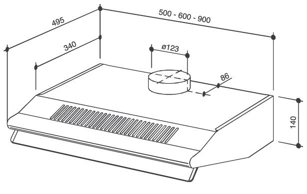 Вытяжка Kaiser A 501 N Вытяжка Kaiser A 501 N