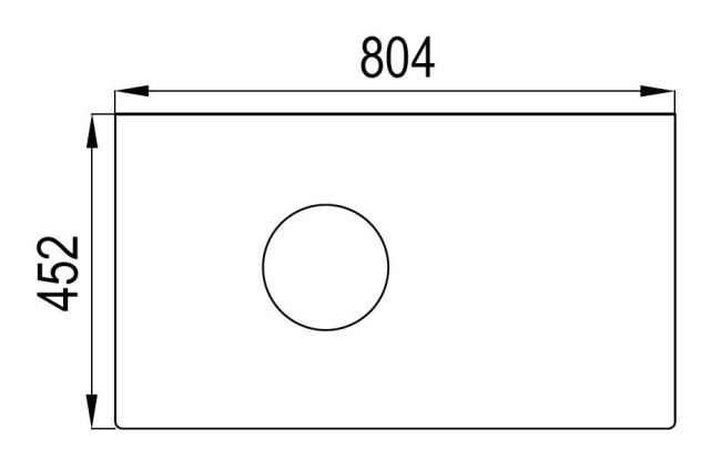 Столешница Aquaton Брук 80 (1A204205BC010) Столешница Aquaton Брук 80 (1A204205BC010)