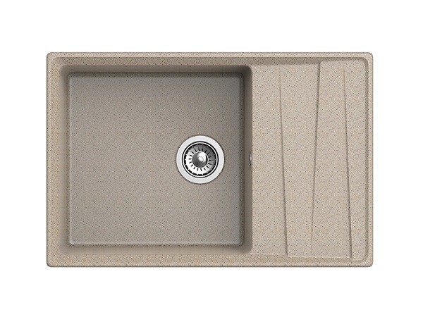 Кухонная мойка GranFest GF-LV-760L песочный